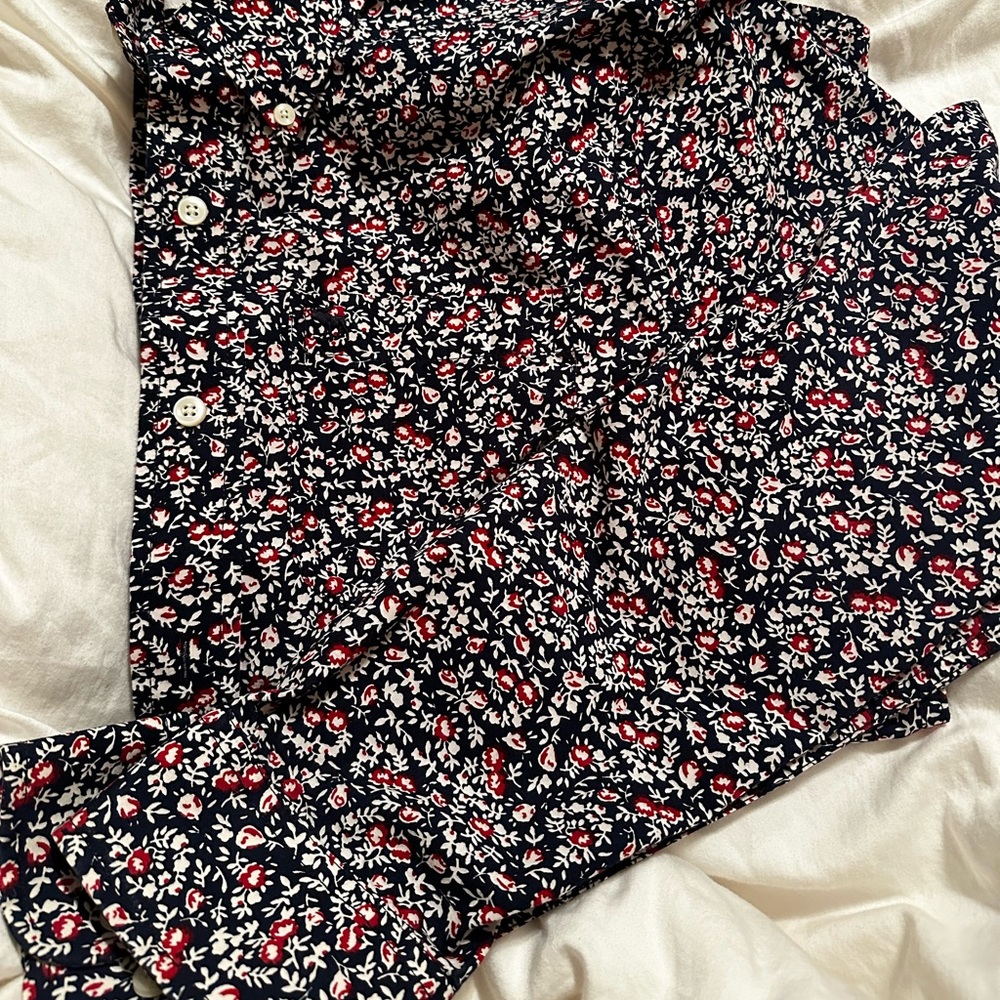 Abercrombie muscle button up